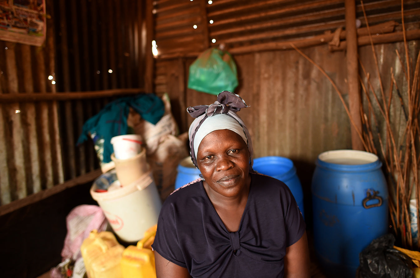 Ugandan woman smiling