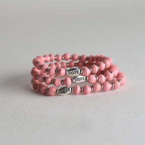 Breast Cancer Awareness Bracelet