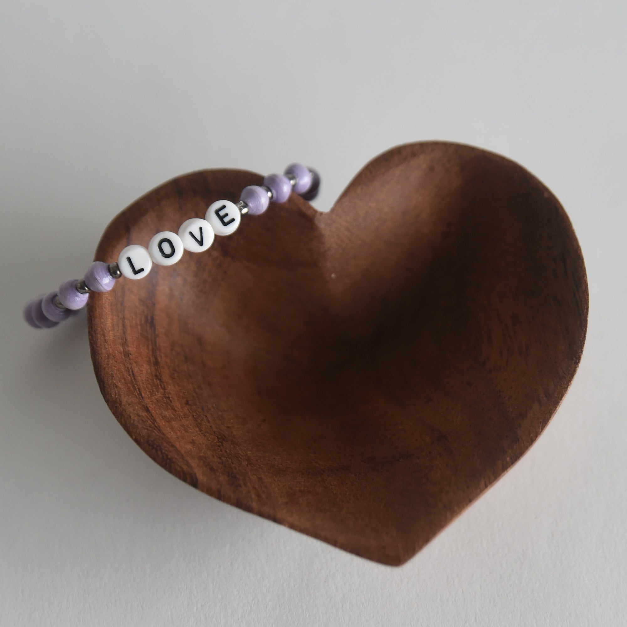 Heart Bowl & LOVE Bracelet Bundle