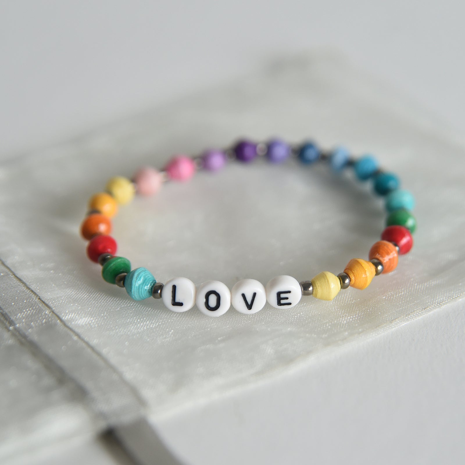 Rainbow LOVE Bracelet