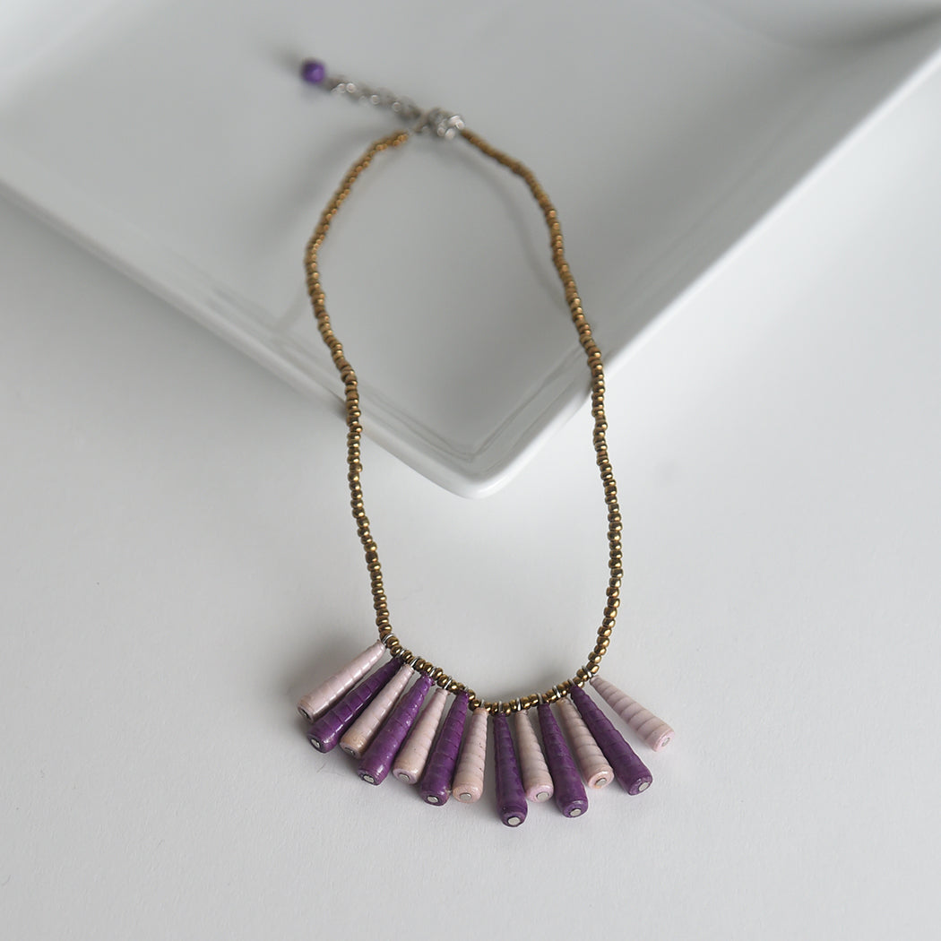 Mbali (like a flower):  Necklace