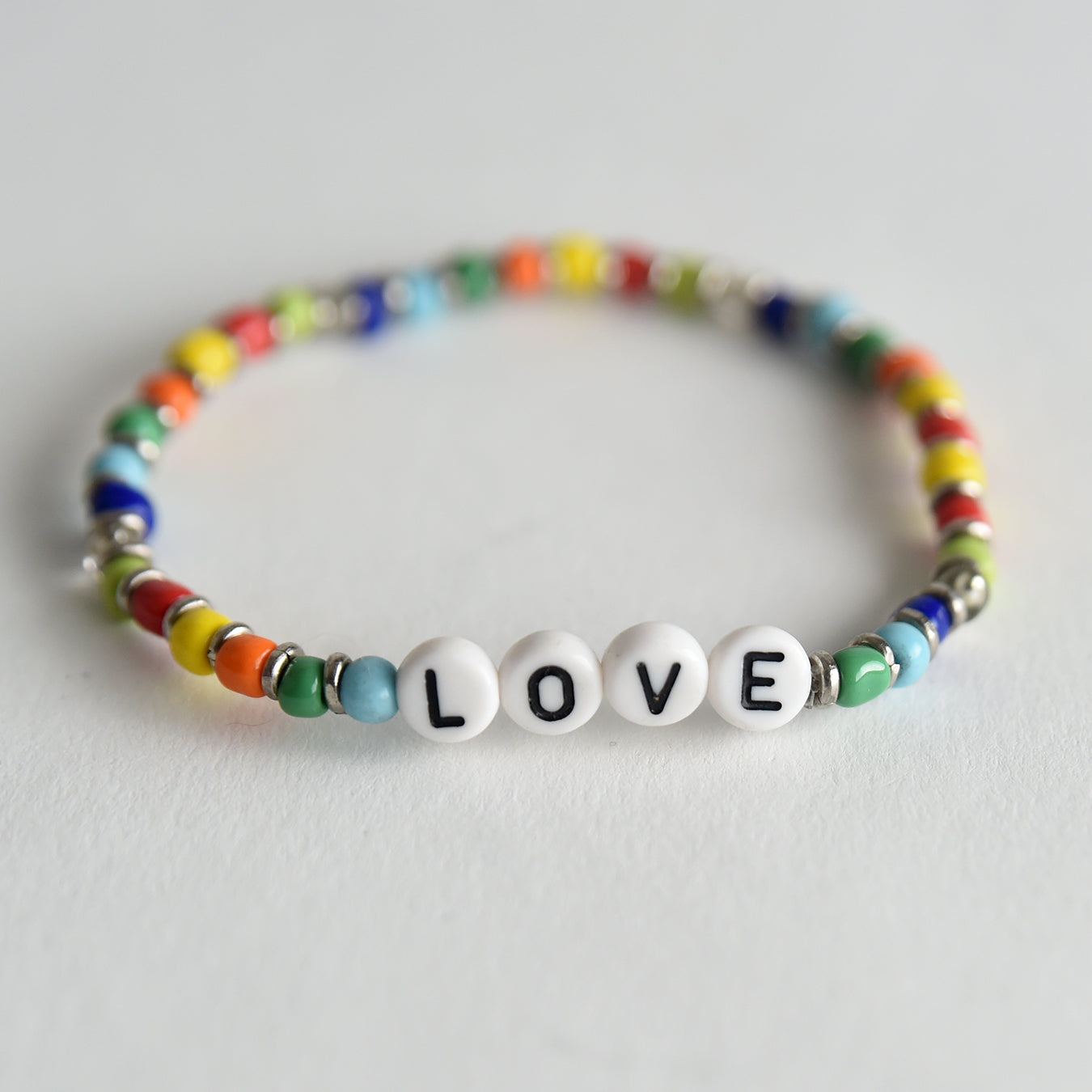 Rainbow LOVE Bracelet