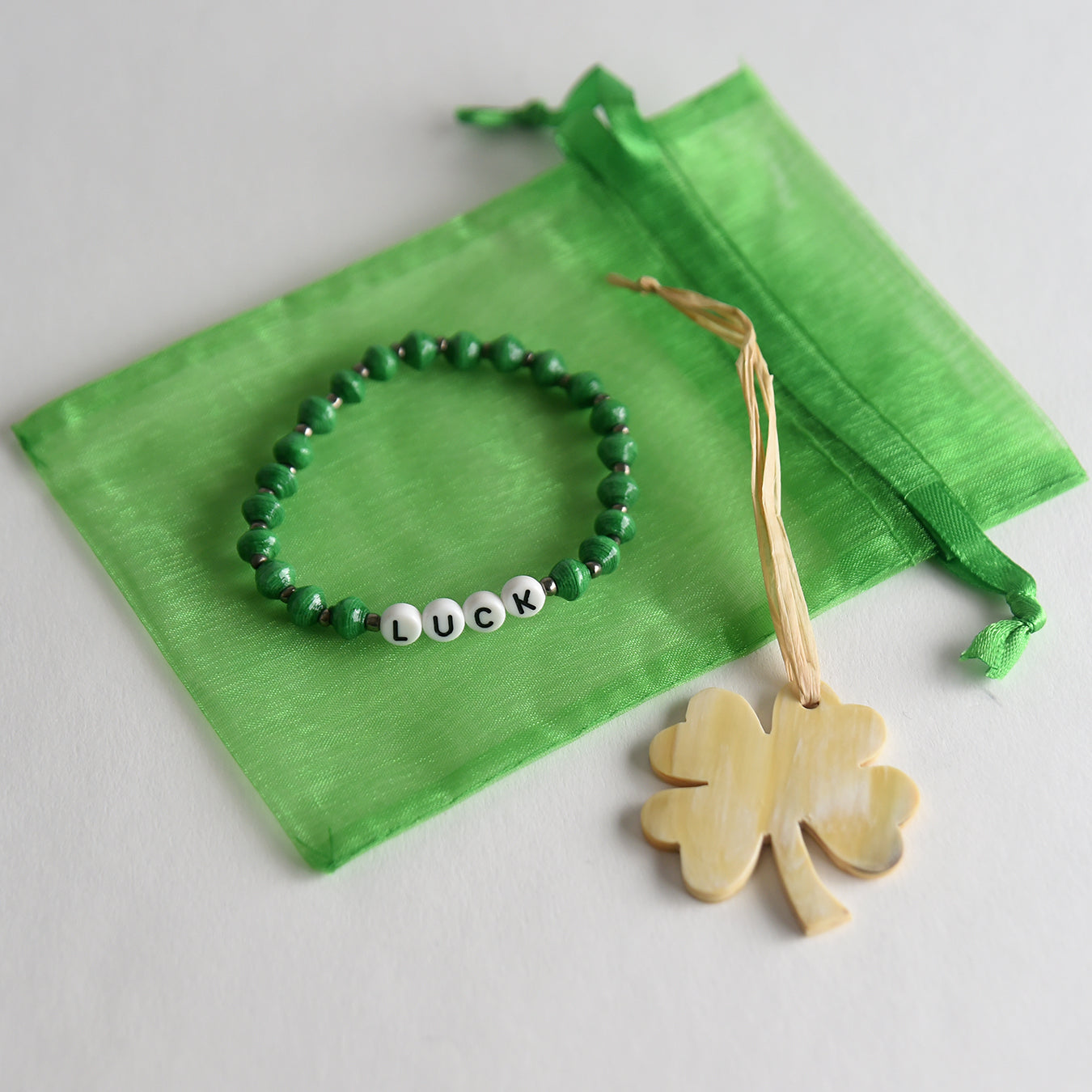 LUCK Bracelet & Ornament Bundle