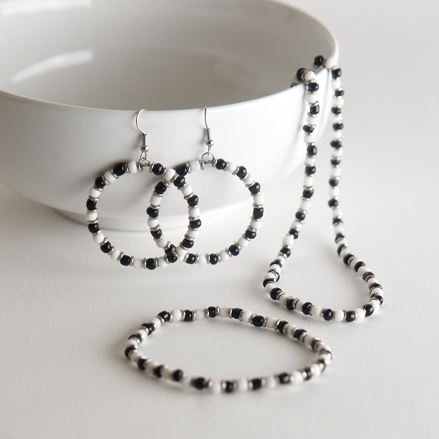 Glass Bead Jewelry Set