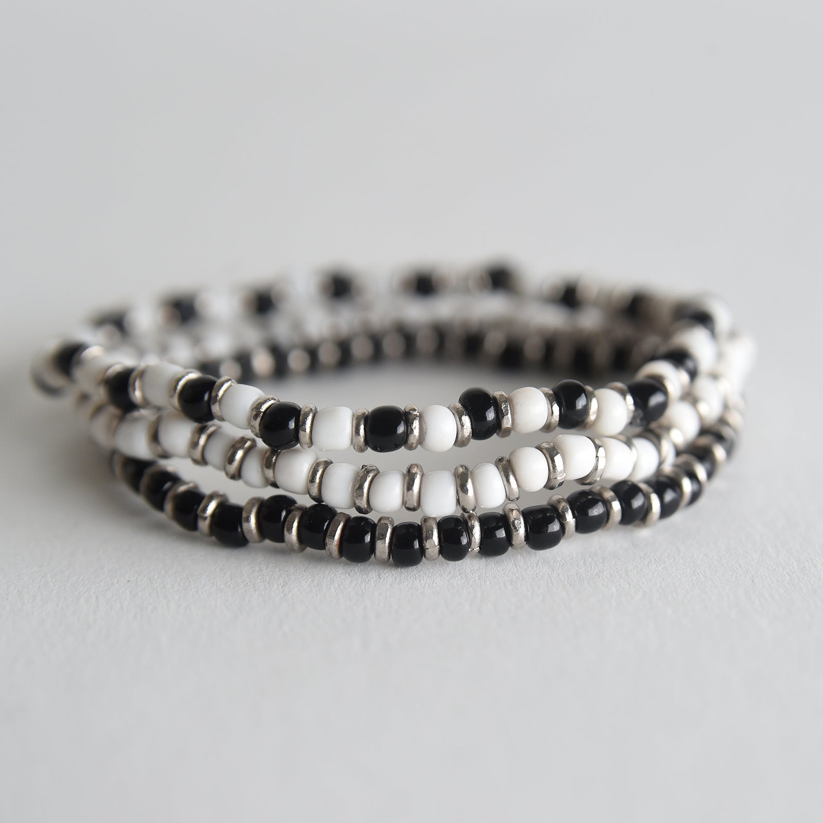 Glass Bead Bracelets (Set of 3)