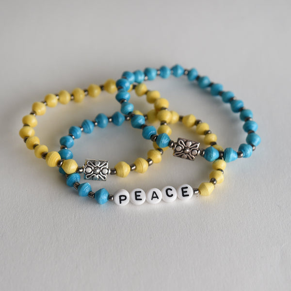 PEACE Bracelet Trio - Project Have Hope