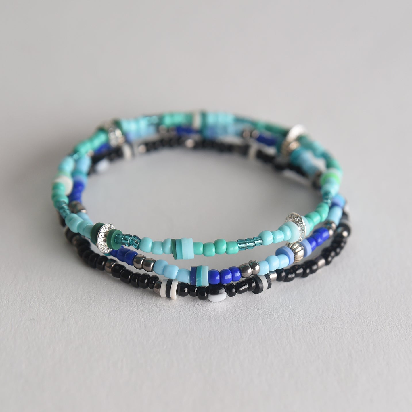 Mixed Media Seed Bead Bracelets
