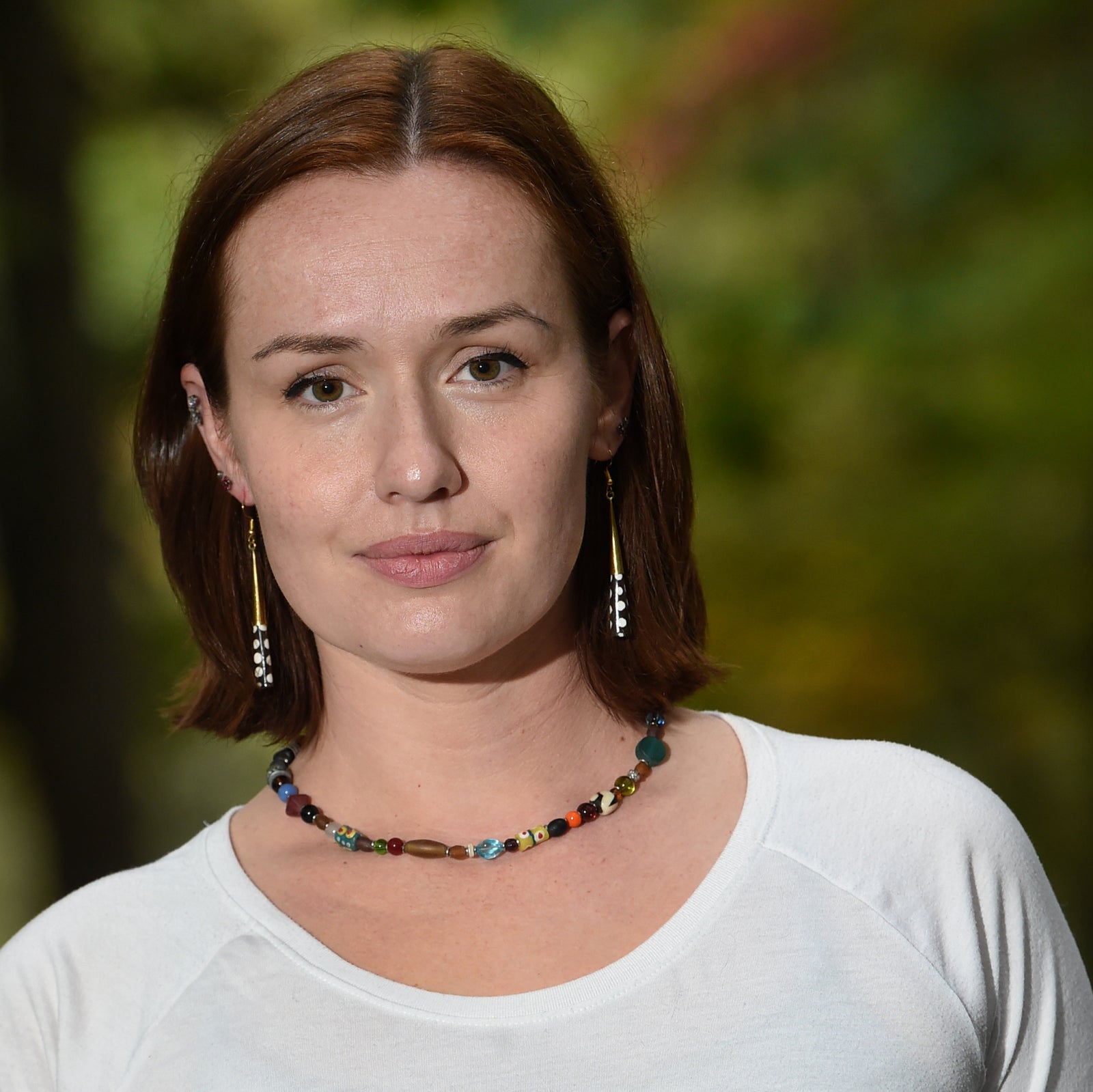 Maayo (Sophisticated) Elongated Horn Earrings