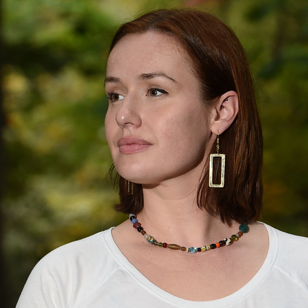 Lawot (Traveler) Glass Bead Necklace