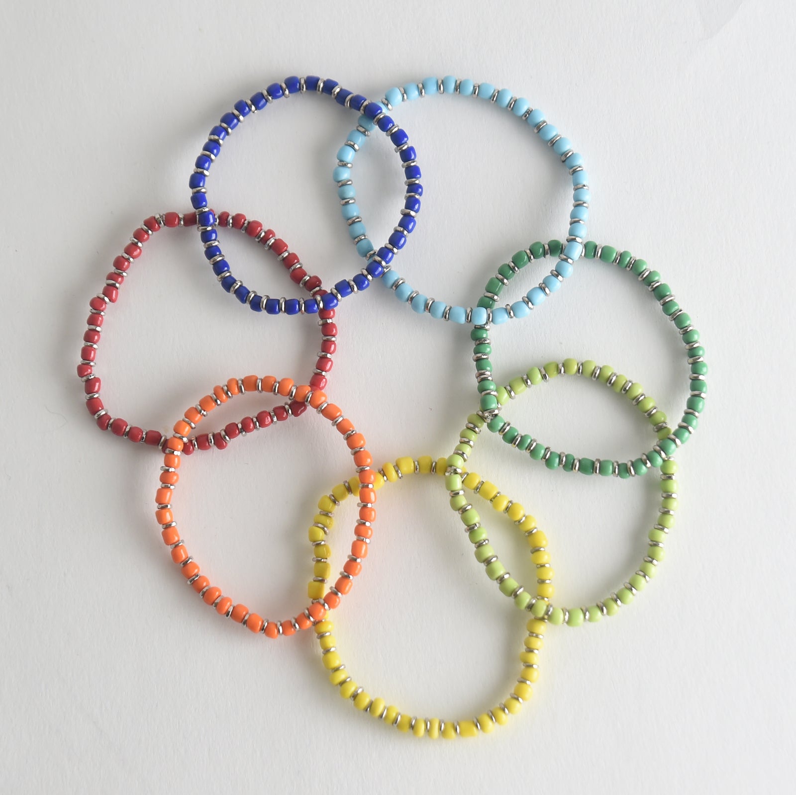 Colorful Glass Bracelets