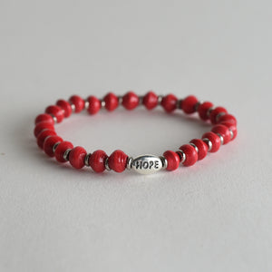 Heart Disease Awareness Bracelet