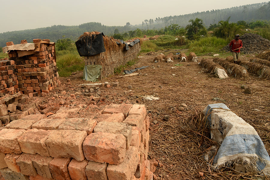 bricks being made
