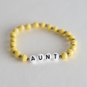 MOM, AUNT, SISTER Bracelets