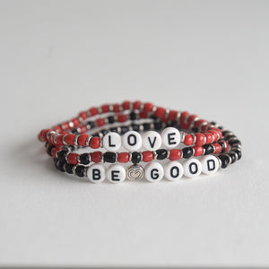 BE GOOD Glass Bead Bracelet