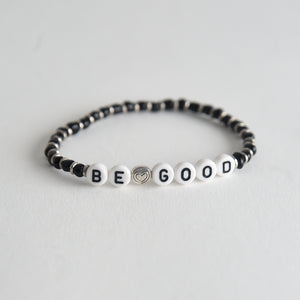 BE GOOD Glass Bead Bracelet