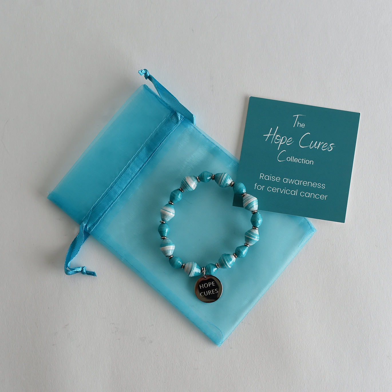 Cervical Cancer Awareness Bracelet