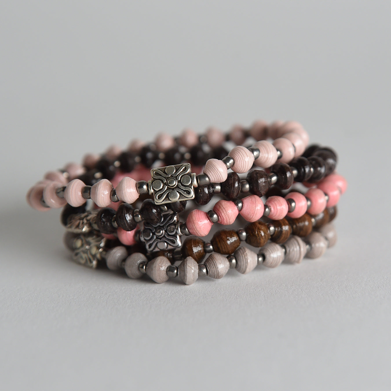 Charmed Bracelets Set of 5 (Pink)