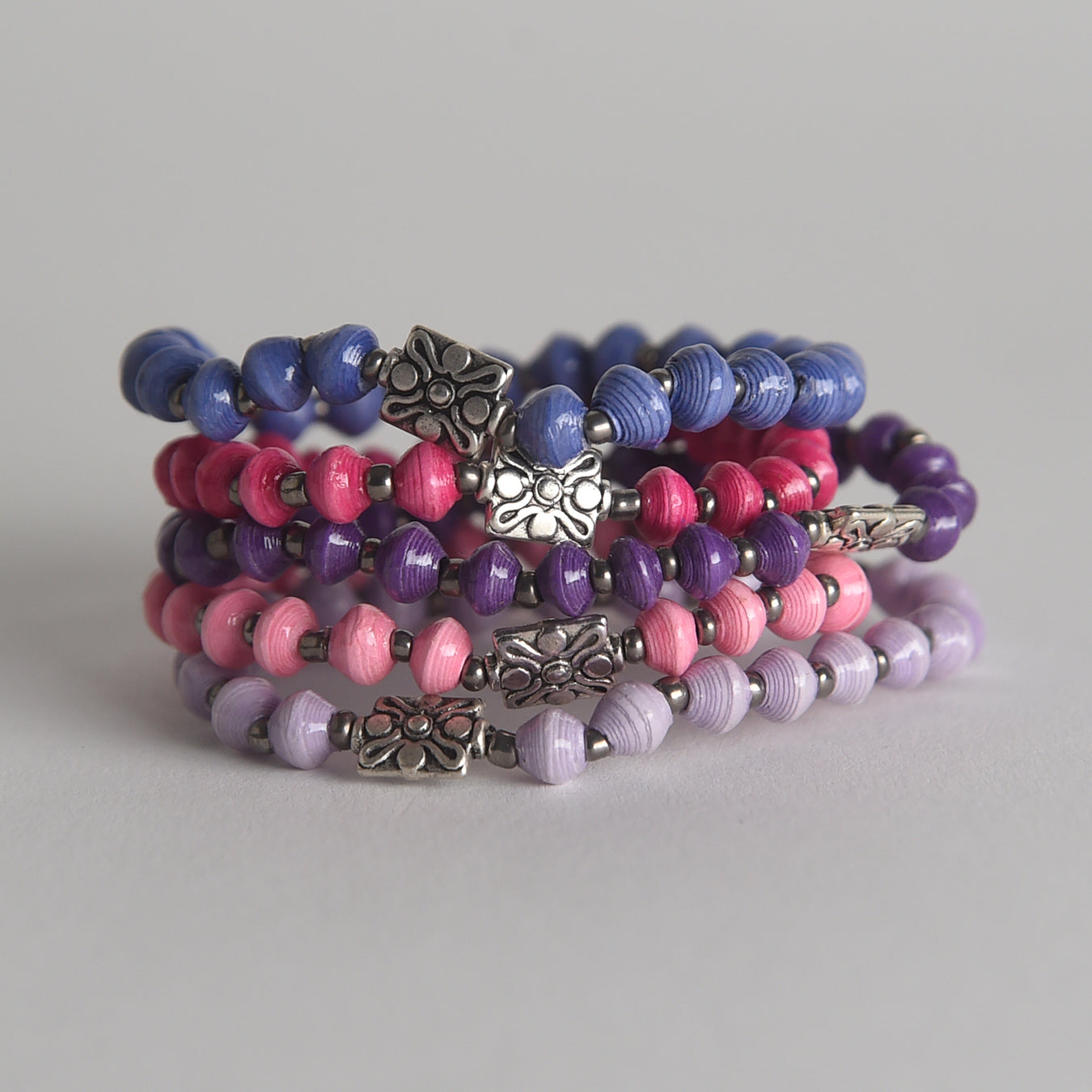 Charmed Bracelets Set of 5 (Pink)