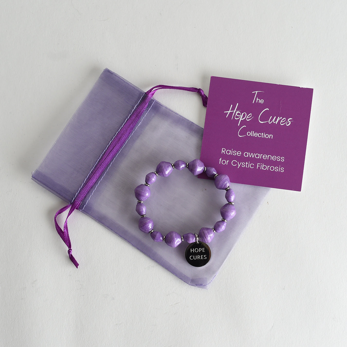 Cystic Fibrosis Awareness Bracelet