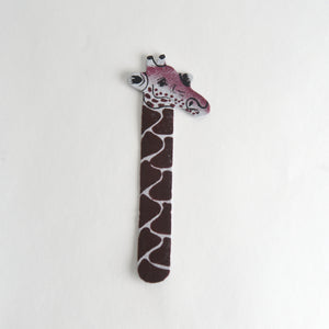 Safari Inspired Leather Bookmark