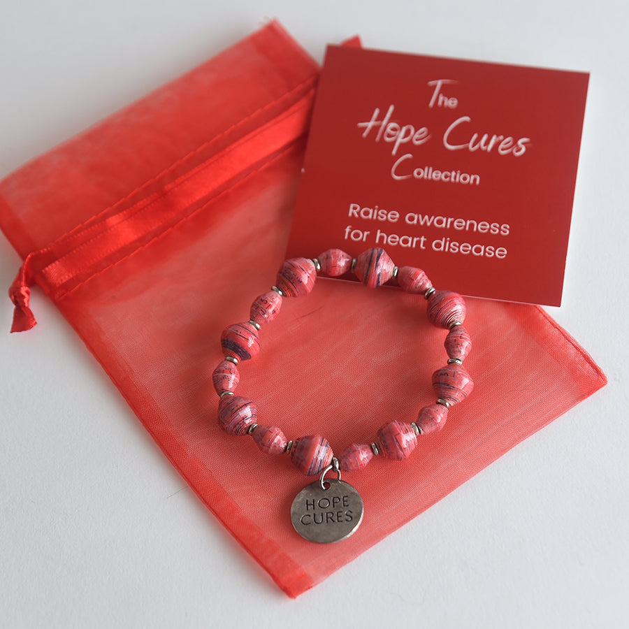 Heart Disease Awareness Bracelet