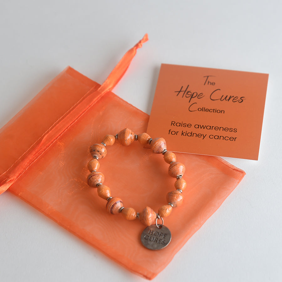 Kidney Cancer Awareness Bracelet