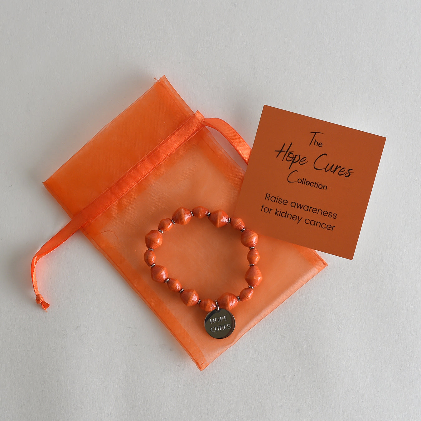 Kidney Cancer Awareness Bracelet