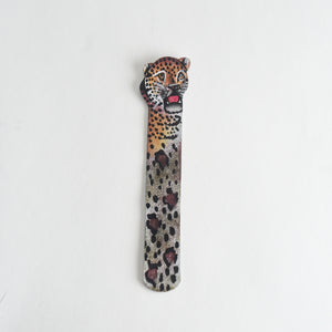Safari Inspired Leather Bookmark