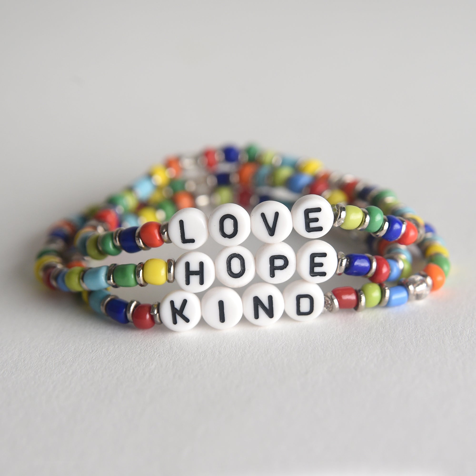 Rangi Kioo (Rainbow Glass) Bracelets