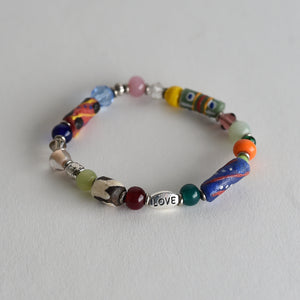 Lawot (Traveler) Glass Bead Bracelet
