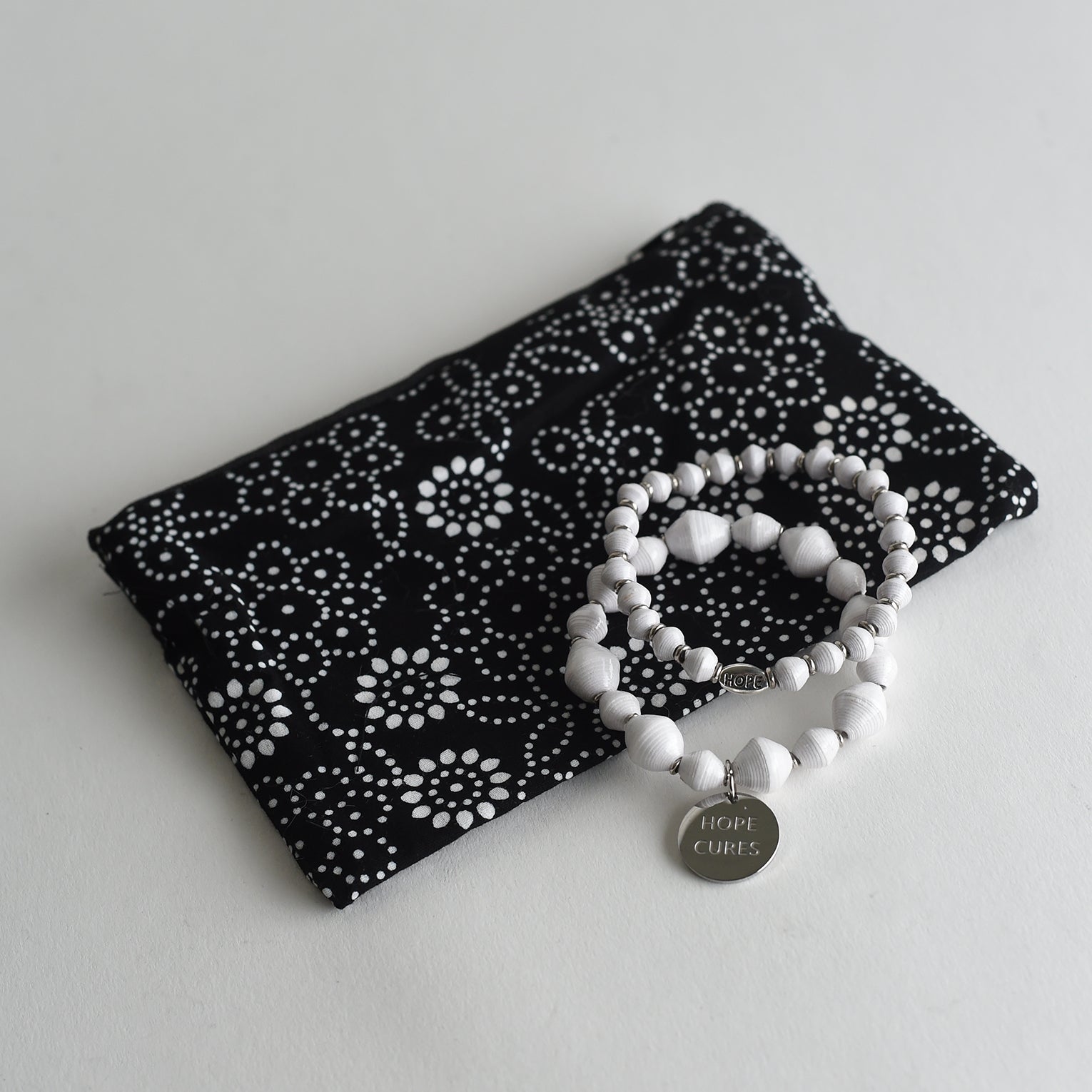 Lung Cancer Awareness Bracelet
