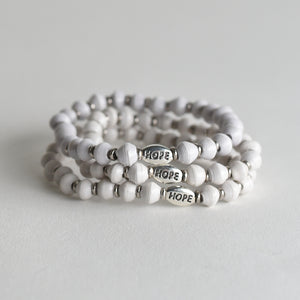 Lung Cancer Awareness Bracelet