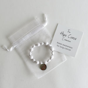 Lung Cancer Awareness Bracelet