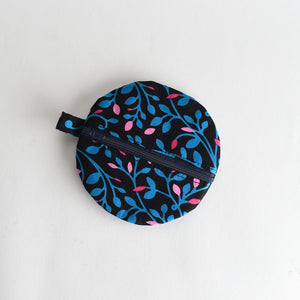 Handmade Round Fabric Coin Purse