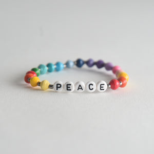 Rainbow Mantra Bracelet Collection