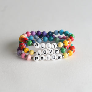 Rainbow Mantra Bracelet Collection