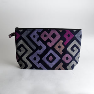 African Textile Cosmetic Bag