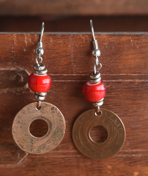 Coin Earrings