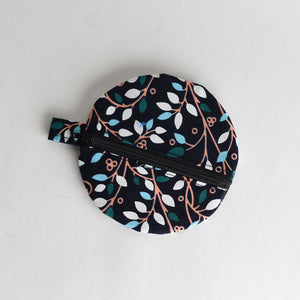 Handmade Round Fabric Coin Purse