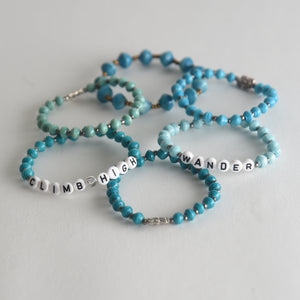 Climb High + Wander Bracelet Set