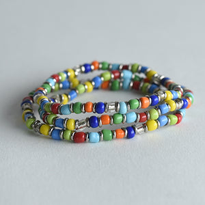 Rangi Kioo (Rainbow Glass) Bracelets