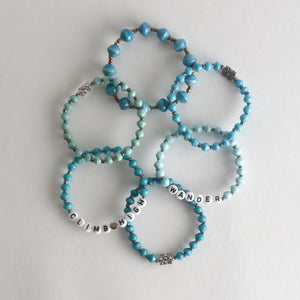 Climb High + Wander Bracelet Set