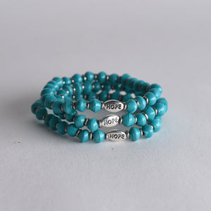Ovarian Cancer Awareness Bracelet