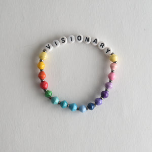Rainbow Mantra Bracelet Collection
