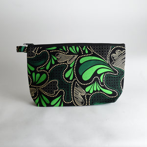 African Textile Cosmetic Bag