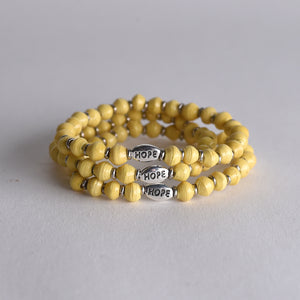 Childhood Cancer Awareness Bracelet