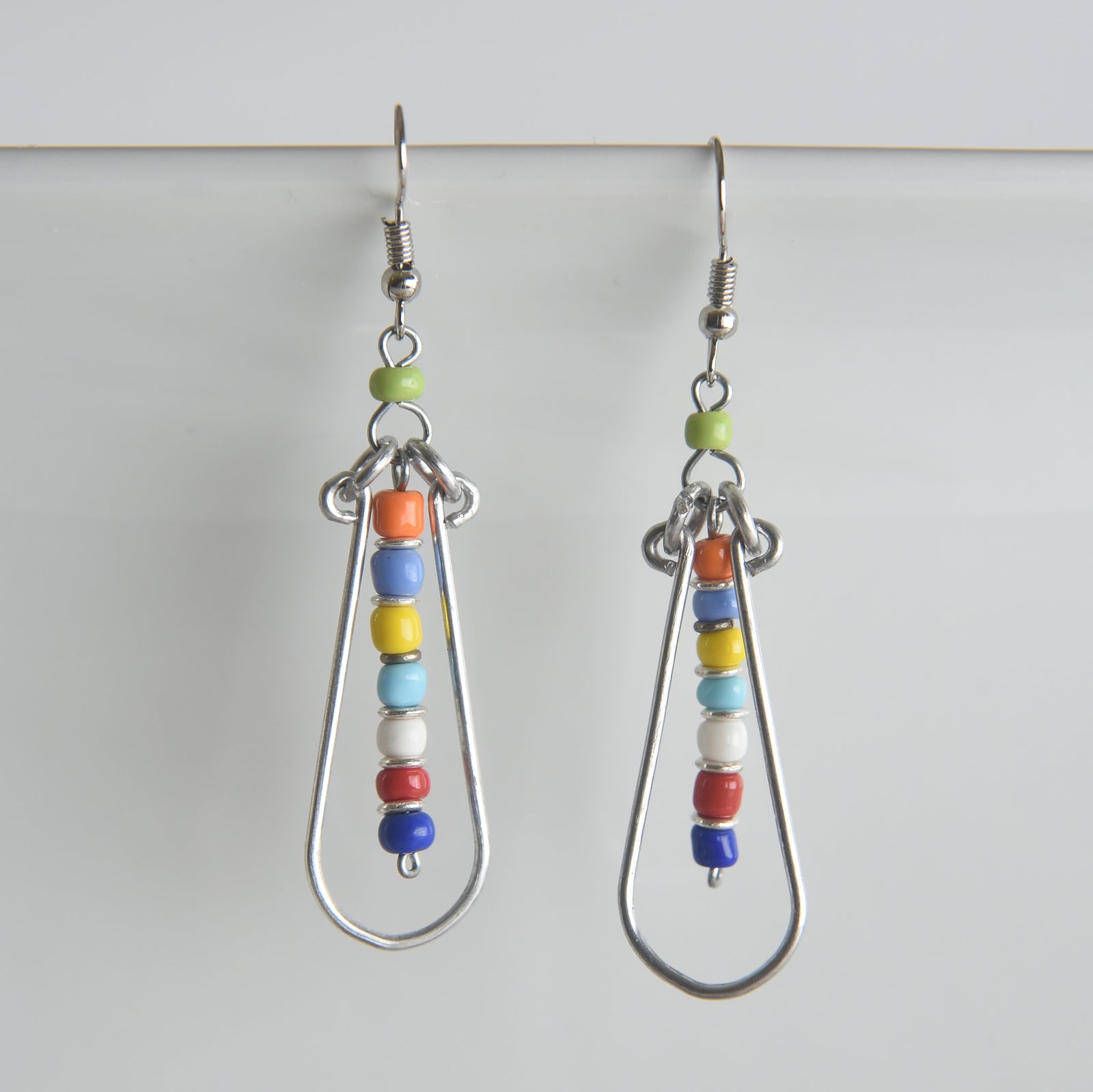 Rangi Kioo (Rainbow Glass) Earrings
