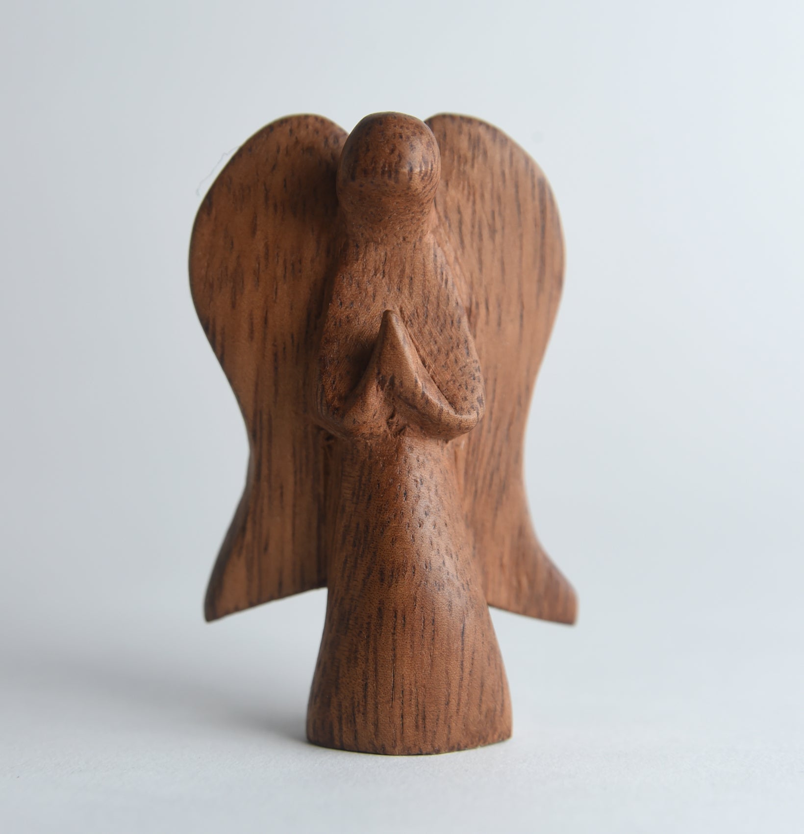 Hand-Carved Wood Angel