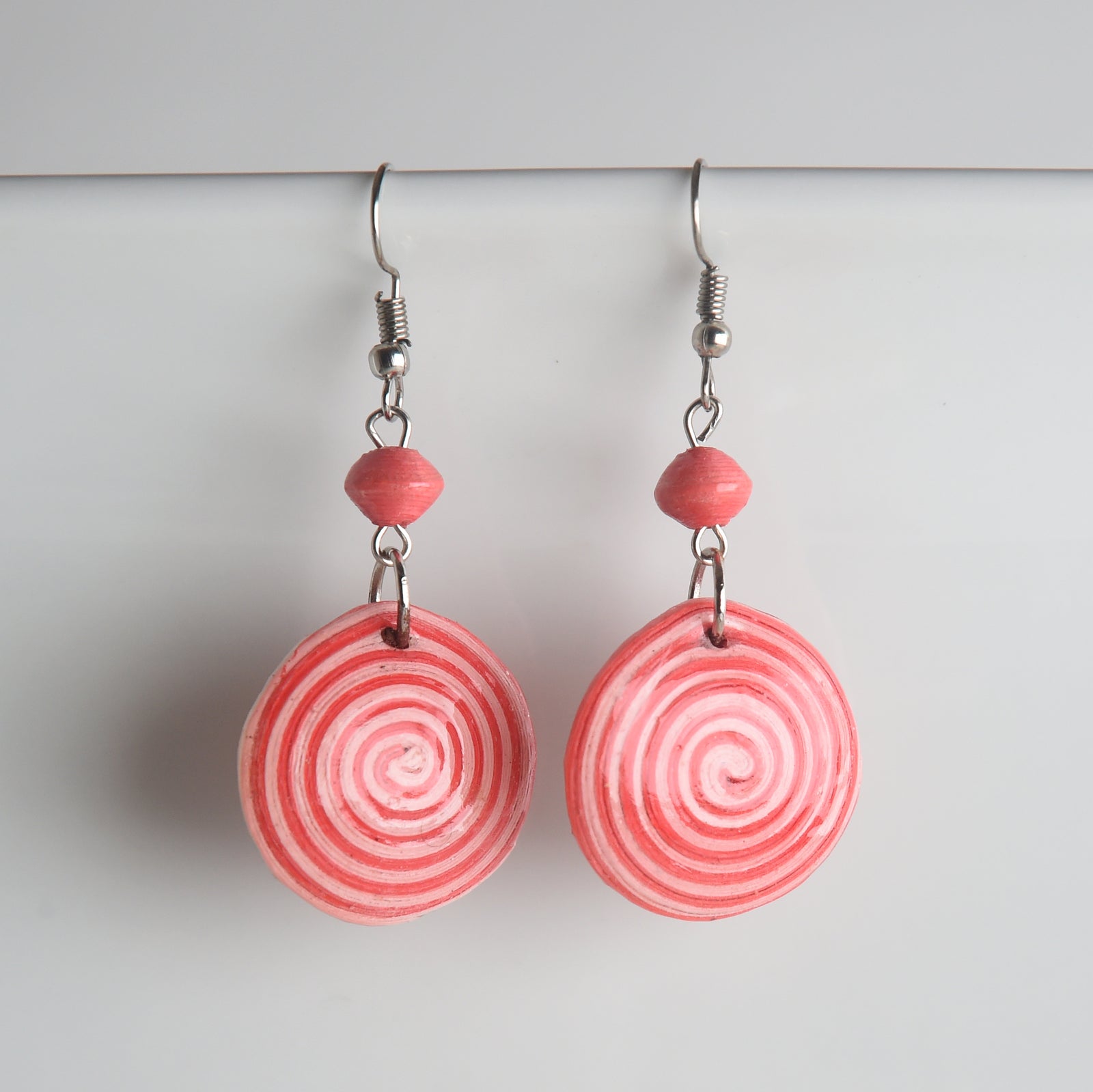 Wilobo (Earth) Spiral Earrings