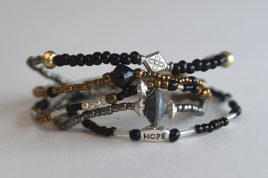 Njiwa (Dove) Bracelet Set of 5